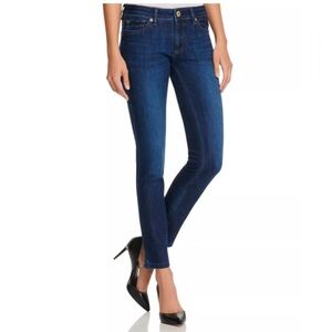 DL1961 Angel Mid-Rise Skinny Ankle Jeans in Mariner Size 29